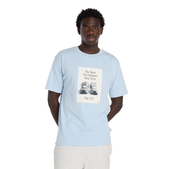 New Balance Ανδρική κοντομάνικη μπλούζα 574 AD T-Shirt